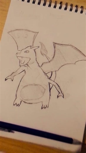 Charizard sketch . 😱