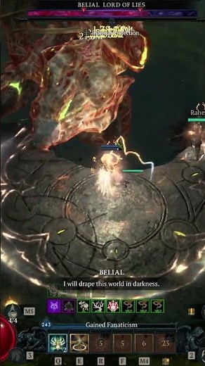 HOLY FIRE AURADIN - 1 Button Paladin MELTS Everything! Diablo4 Season 11 #diablo4 #gaming #guide