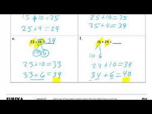 lesson 25 homework module 4 grade 1