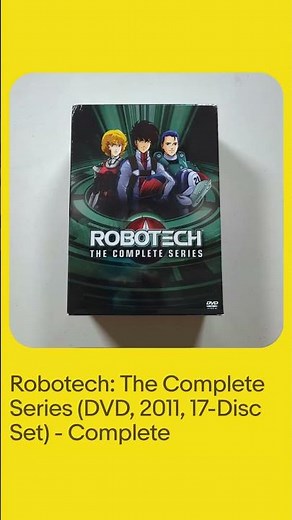 Robotech: The Complete Series (DVD, 2011, 17-Disc Set) - Complete
