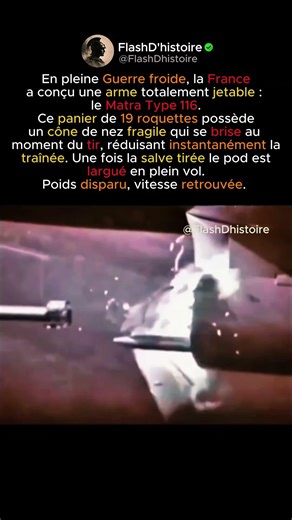 L’arme secrète française de la Guerre froide : le Matra 116