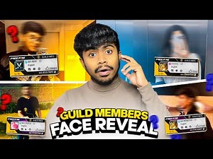 Guild Members Face Reveal 🔥 Asin Army Best Guild Member's - Garena Free Fire