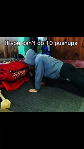 what a hassle | if you can't do 10 pushups #fitness