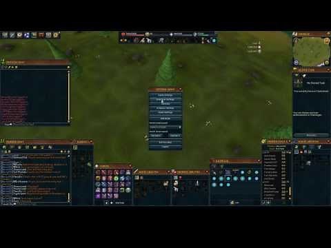 How to resize private chat on Runescape