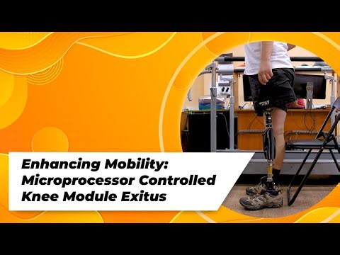 ⁠Step into the Future: Introducing Microprocessor Controlled Knee Module Exitus