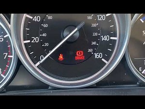 Mazda CX-5, CX-3, CX-9 – Turn on/off parking brake