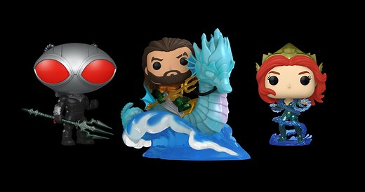 Aquaman and the Lost Kingdom Pop! Vinyl figures unveiled by Funko