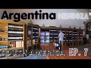 FREE Wine on the wall in Argentina 🇦🇷 | Mendoza | South America Ep. 7