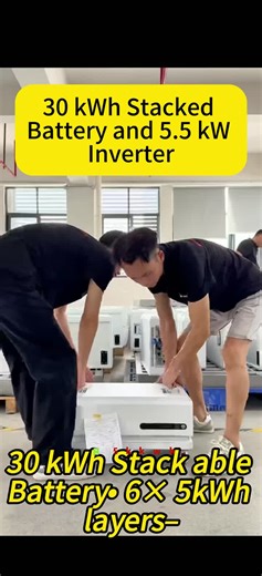 Compact 30 kWh Stackable Home Battery SystemEngineered for Urban Homes & ApartmentsElevate your energy independence with our sleek, stackable 30 kWh lithium-ion battery system—designed to fit… | Shenzhen Ruiwang energy Co Ltd