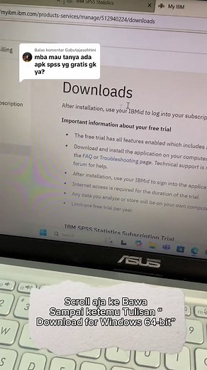 Tutorial Download SPSS Gratis untuk Mahasiswa