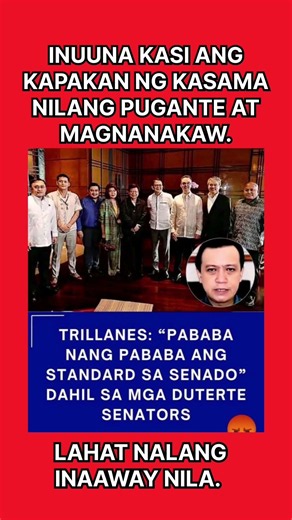 TRILLANES NA BWISIT NA SA TRESE HUDAS.
