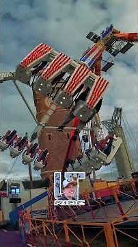 Mega Swing Ride | Off-ride (part 4) #ride #attraction #fair #shorts
