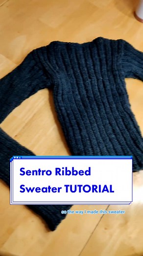Sentro Knitting Machine Sweater Tutorial