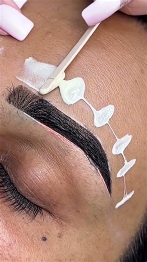 Wax on, wax off! #browshaping