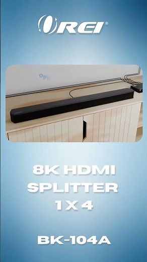 8K 1x4 HDMI Splitter for Next-Gen Gaming & Home Theater🔥8K@60 • 4K@120 • HDR • VRR #hdmisplitter