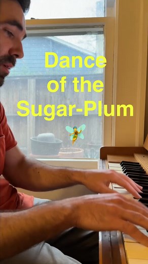 Daniel Anastasio on Instagram: "Taking a break from piano today— but I do have this celesta. Don’t ask me how. Merry Christmas! #tchaikovsky #nutcracker #ballet #classicalmusic #celesta"