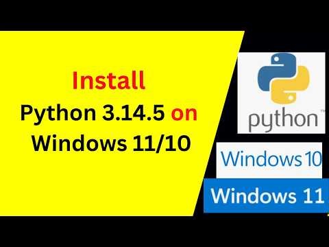 How to Install Python 3.14.5 on Windows 11/10 & Servers – Run Your First Hello World Program!
