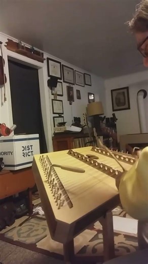 Jolly Begger man hammered dulcimer