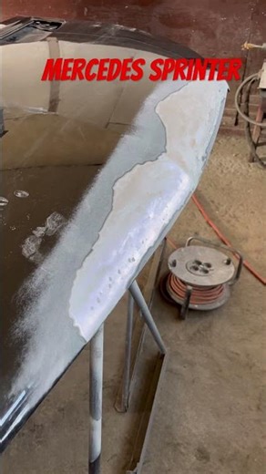Mercedes sprinter bonnet repair