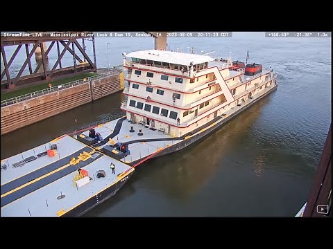 The largest towboat on the Mississippi River: MV Misssissippi!