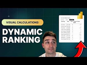 This Power BI Trick Feels Illegal... Dynamic Ranking with Visual Calculations and Field Parameters
