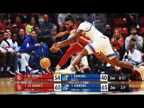 Kansas' full comeback vs. St. John's before UNREAL buzzer-beater
