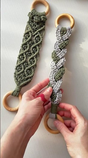 Towel Holder #macrame #diymacrame #homedecor