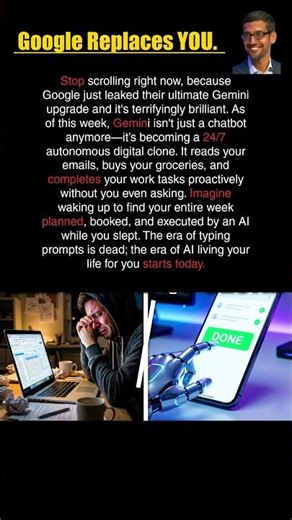 Google Replaces YOU. #ai #gemini