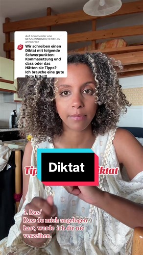 Tipps für dein Diktat: Kommasetzung und Das oder Dass