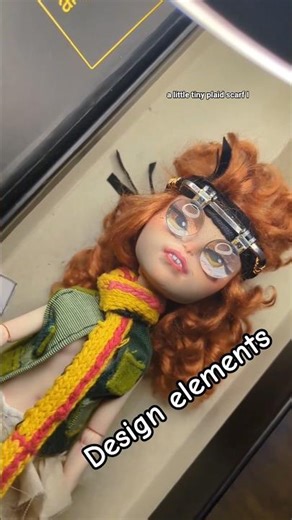 the important parts of this design #customdollrepaint #art #doll #monsterhigh #dollartist #faceup