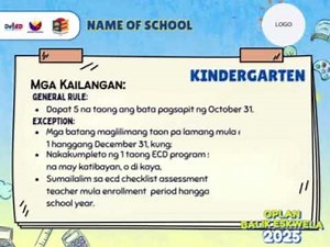 🎓 Oplan Balik Eskwela 2025 Tarpaulin Layout | Maestrong Pinoy Designs