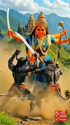 💥 गडवरली अंबाबाई 💥 महिषासुर मर्दिनी 👏#trending#status#song #khandeshi#mahishasuramardini#youtube🚩🙏