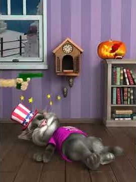 Talking Tom 2 - Talking Santa is the Cuckoo Clock Bird!