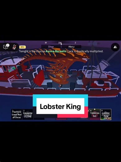 Lobster King and the New Lobster Rod in Fisch Update