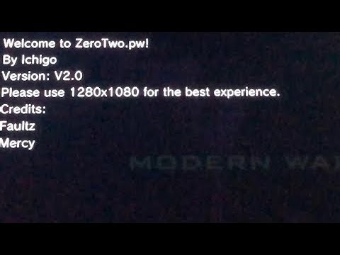 [MW2/HEN/PS3/CFW] ZeroTwo.pw V2.0 NoN-Host Mod Menu