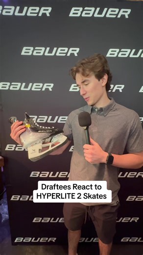 Introducing the Next Level HYPERLITE 2 Skates: Draftees' Reactions