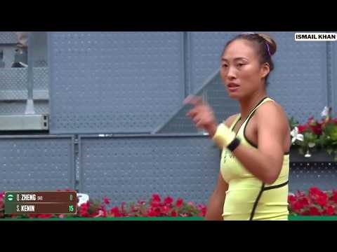 Qinwen Zheng vs Sofia Kenin Highlights | Madrid Open 2026