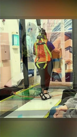 Training to become a package delivery person