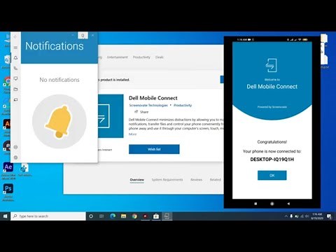 Dell Mobile Connect with Laptop - App not compatible with this device - Riz App Studio
