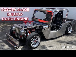Tamiya OTJ 4-AGE Redtop DOHC engine | Full Review