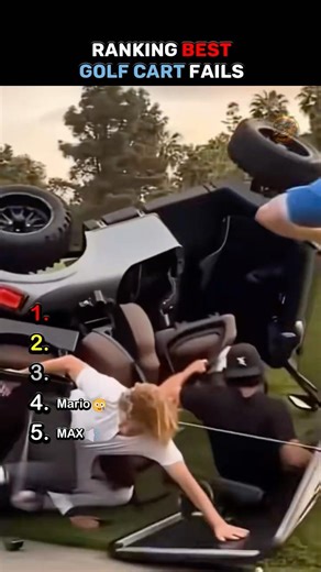 Ranking CRAZIEST Golf Cart Fails 😂🤣