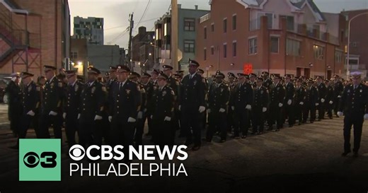 Philadelphia Police remember Officer Andy Chan with procession, viewing