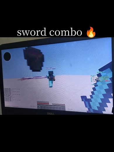 crazy combo 🔥 in Minecraft #minecraft #pvp #phonk
