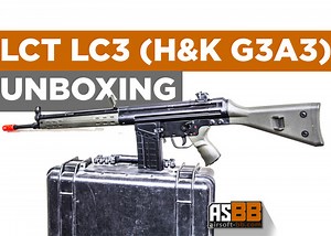 LCT LC-3 G3 AEG Unboxing By AirsoftBB