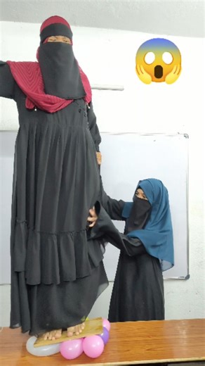 𝕴𝖙'𝖘 𝕸𝖊 𝕽𝖎𝖟𝖜𝖆𝖓𝖆 on Instagram: "😱More balloons 🎈, less pressure — science in action!🤌 Pressure and Area (or Effect of Pressure on Area) Reason / Explanation: When you placed only one balloon, all the weight of the child was on a small area, so the pressure was high, and the balloon burst. But when you placed many balloons, the same weight was spread over a larger area. This means the pressure on each balloon decreased, so they did not burst. 👉 In short: Fewer balloons = smaller ar