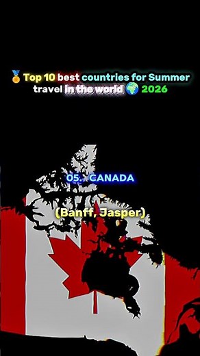 ✈️🌴 Top 10 Dream Summer Travel Destinations 2026 🌍🔥 | #shorts #top10 #summer