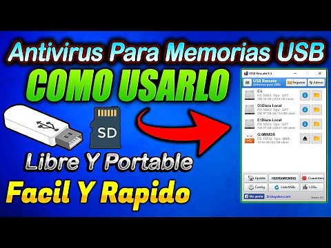 EL MEJOR ANTIVIRUS PARA MEMORIAS USB/SD 2021 / USB RESCATE / Vacuna Un USB De Virus