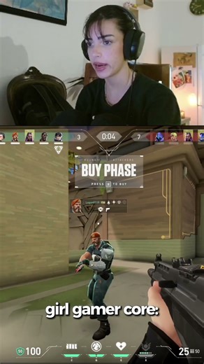 being a woman and bad at video games is NOT a good combo twitch/k_achow #valorant #gamergirl #csgo