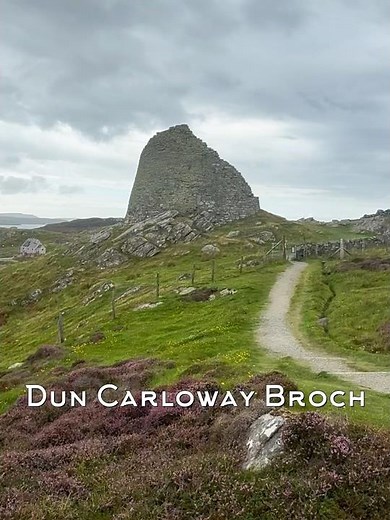 A Very Imposing Iron Age Broch in Scotland…