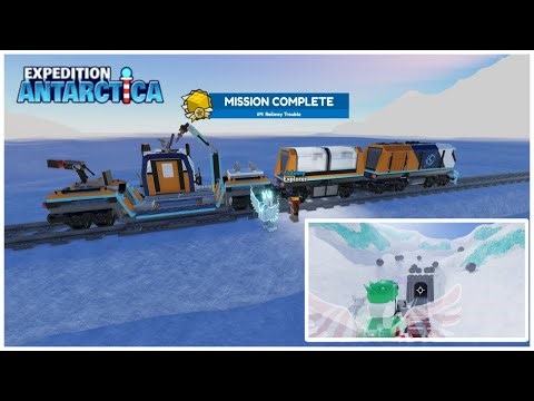 Mission 4: Railway Trouble – LEGO Expedition Antarctica Adventure! 🧊 #roblox #expeditionantarctica